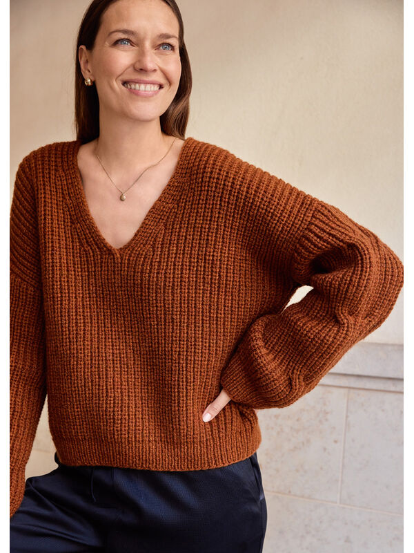 Lana Grossa PULLOVER Alta Moda Cashmere 16 - Strikkeoppskrift (NO)
