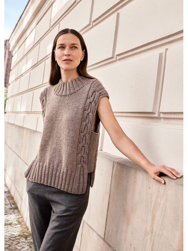 Lana Grossa SLIPOVER New Classic - Strikkeoppskrift (SE)