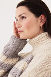 Lana Grossa PULLOVER New Classic & Setasuri - Strikkeoppskrift (DK)