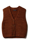 Lana Grossa VEST Vintage Superchunky - Strikkeoppskrift (SE)