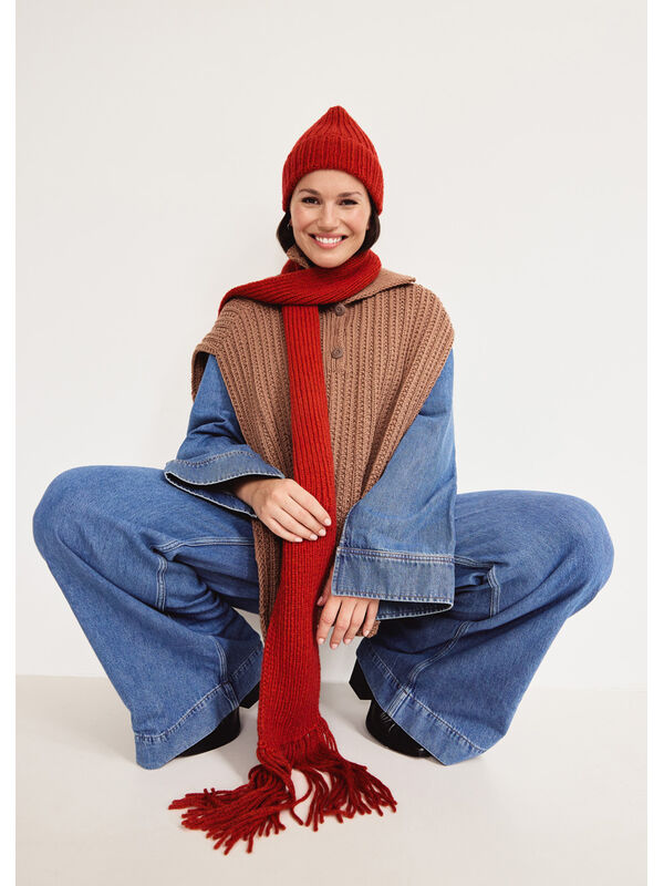 Lana Grossa SJAL Alta Moda Cashmere 16 - Strikkeoppskrift (SE)