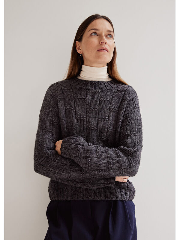 Lana Grossa PULLOVER New Classic - Strikkeoppskrift (SE)
