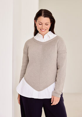 PULLOVER Cool Wool - Strikkeoppskrift (DK) fra Lana Grossa