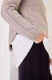 Lana Grossa PULLOVER Cool Wool - Strikkeoppskrift (DK)