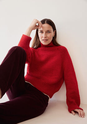 PULLOVER Cool Merino Big - Strikkeoppskrift (DK) fra Lana Grossa