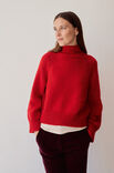 Lana Grossa PULLOVER Cool Merino Big - Strikkeoppskrift (DK)