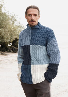 PULLOVER Cool Wool Big - Strikkeoppskrift (DK) fra Lana Grossa