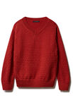 Lana Grossa PULLOVER Bingo Mélange - Strikkeoppskrift (DK)