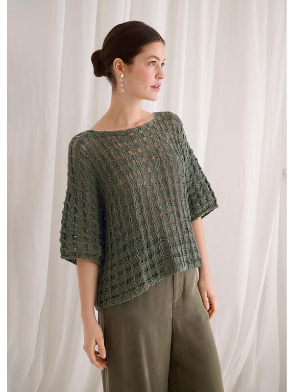 Lana Grossa SHIRT Linissimo - Strikkeoppskrift (NO)