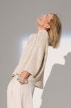 Lana Grossa PULLOVER Linissimo & Landlust Sommerseide - Strikkeoppskrift (NO)