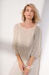 Lana Grossa PULLOVER Linissimo & Landlust Sommerseide - Strikkeoppskrift (NO)