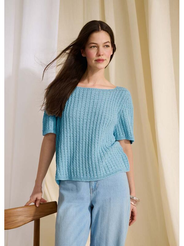 Lana Grossa SHIRT Campo - Strikkeoppskrift (NO)