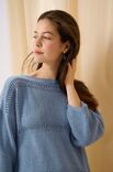 Lana Grossa PULLOVER Summer Cashmere - Strikkeoppskrift (NO)