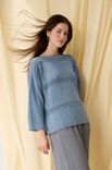 Lana Grossa PULLOVER Summer Cashmere - Strikkeoppskrift (NO)