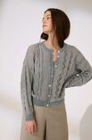 Lana Grossa CARDIGAN Diversa - Strikkeoppskrift (NO)