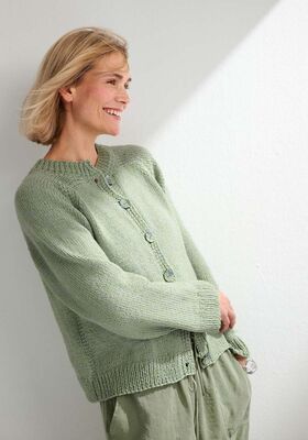 CARDIGAN Alta Moda Cotolana & Sottile - Strikkeoppskrift (NO) fra Lana Grossa