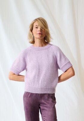 PULLOVER Elastico & Silkhair - Strikkeoppskrift (NO) fra Lana Grossa