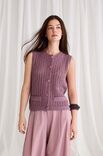Lana Grossa VEST Summer Cashmere - Strikkeoppskrift (NO)