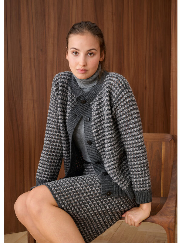 Lana Grossa SKJØRT Cashmere 16 Fine & Glamour