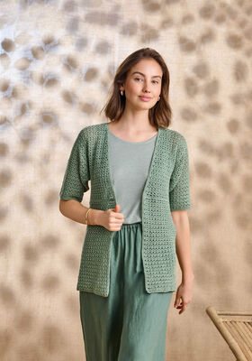JAKKE Summer Cashmere fra Lana Grossa