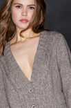 Lana Grossa JAKKE Alta Moda Alpaca - Strikkeoppskrift (DK)