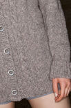 Lana Grossa JAKKE Alta Moda Alpaca - Strikkeoppskrift (DK)
