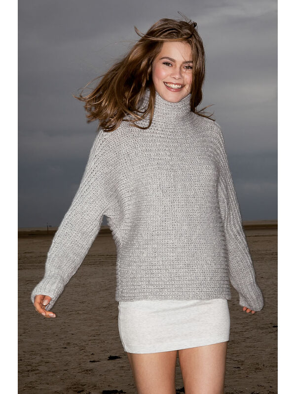 Lana Grossa PULLOVER Alta Moda Cashmere 16 - Strikkeoppskrift (DK)