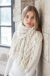 Lana Grossa SCHAL IM ZOPFMUSTER Alta Moda Cashmere 16 - German Edition
