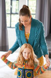Lana Grossa CARDIGAN MIT ZOPFSTREIFEN UND PERLMUSTER Alta Moda Cashmere 16 - German Edition