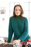 Lana Grossa RAGLANPULLI IM ZWEIFARBIGEN PATENTMUSTER Alta Moda Alpaca - German Edition