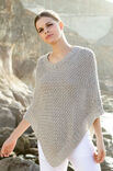Lana Grossa PONCHO IM RIPPENWEBMUSTER Linarte - German Edition