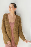 Lana Grossa JACKE IN VERKREUZTEN HEBEMASCHENMUSTERN Alta Moda Alpaca - German Edition