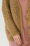 Lana Grossa JACKE IN VERKREUZTEN HEBEMASCHENMUSTERN Alta Moda Alpaca - German Edition