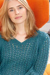 Lana Grossa PULLOVER Alta Moda Alpaca - Strikkeoppskrift (NO)