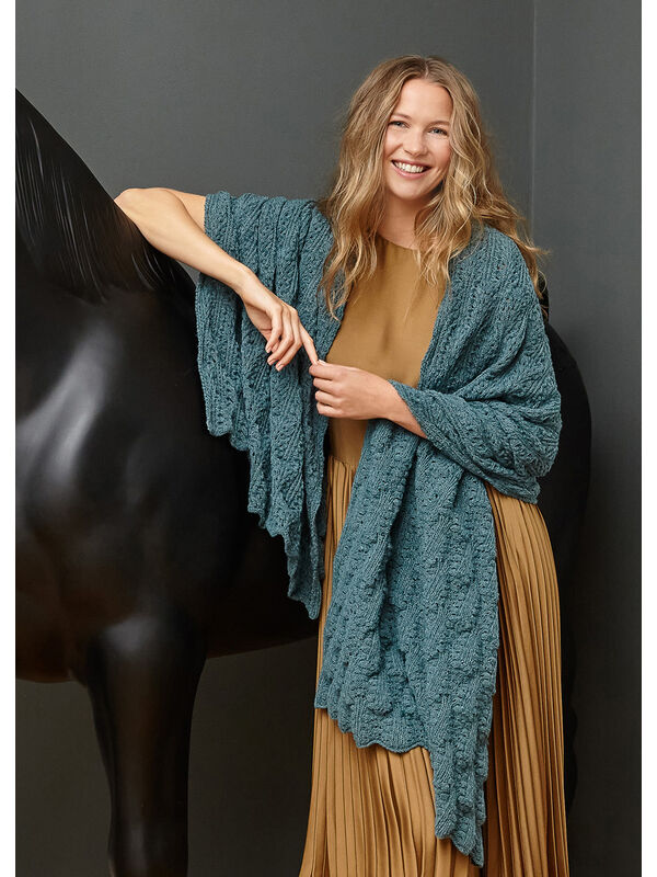 Lana Grossa STOLA Cashmere 16 Fine - Strikkeoppskrift (NO)