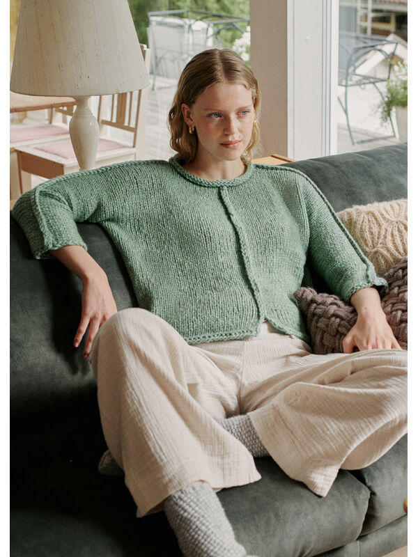 Lana Grossa PULLOVER Landlust Winterwolle - Strikkeoppskrift (NO)