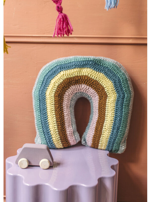 Lana Grossa HEKLET PUTETREKK Alta Moda Cashmere 16 - Hekleoppskrift (SE)