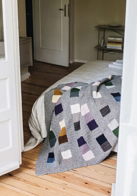 HEKLET PLAID Alta Moda Alpaca - Hekleoppskrift (SE) fra Lana Grossa
