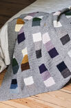 Lana Grossa HEKLET PLAID Alta Moda Alpaca - Hekleoppskrift (SE)