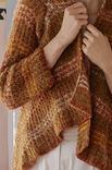 Lana Grossa CARDIGAN Ecopuno & Silkhair - Strikkeoppskrift (SE)