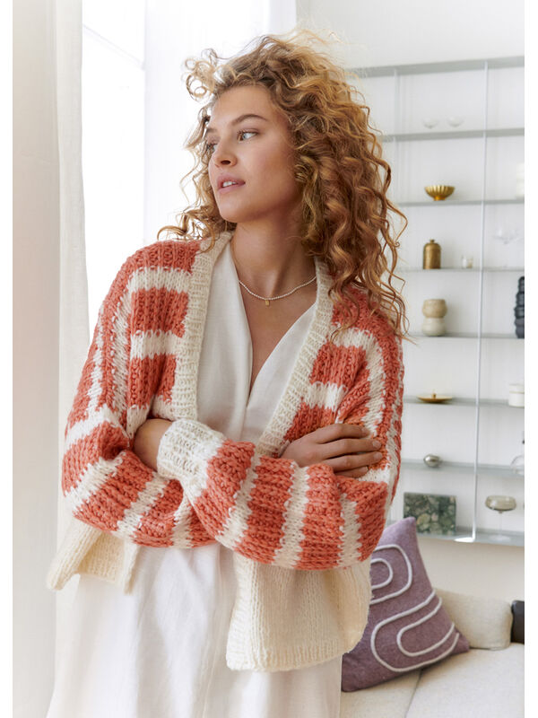 Lana Grossa CARDIGAN Lala Berlin Lovely Cotton - Strikkeoppskrift (SE)