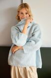 Lana Grossa RAGLANPULLOVER Alpaca Air - Strikkeoppskrift (SE)