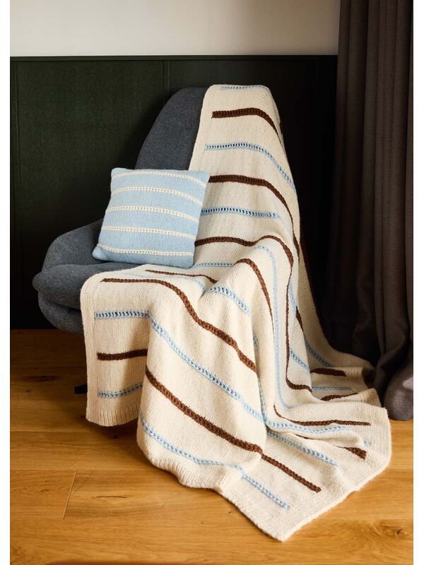Lana Grossa PLAID Brigitte No. 2 - Strikkeoppskrift (SE)
