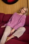 Lana Grossa PULLOVER Mohair Moda - Strikkeoppskrift (SE)