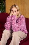 Lana Grossa PULLOVER Mohair Moda - Strikkeoppskrift (SE)
