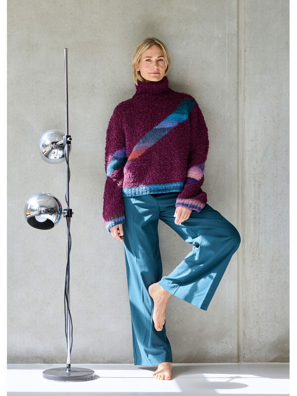 Lana Grossa GENSER MED INTARSIA  Orsetto & Bomba