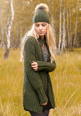 CARDIGAN Alta Moda Alpaca - Strikkeoppskrift (DK) fra Lana Grossa