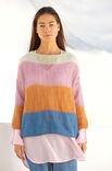 Lana Grossa PULLOVER Silkhair - Strikkeoppskrift (DK)