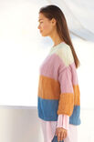 Lana Grossa PULLOVER Silkhair - Strikkeoppskrift (DK)