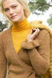 Lana Grossa JAKKE Alta Moda Alpaca - Strikkeoppskrift (DK)